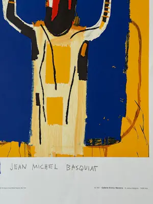 Jean-Michel Basquiat - Welcoming Jeers - 1997 kopen? Bied vanaf 550!