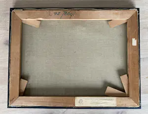 Murk van Stralen - Surrealistisch schilderij zonder titel kopen? Bied vanaf 50!