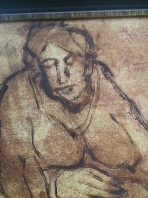 Rudi Pillen - Schilderij van een Vrouw kopen? Bied vanaf 550!