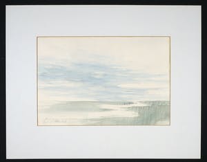 Wim de Bruin - Aquarel op papier, Landschap kopen? Bied vanaf 1!