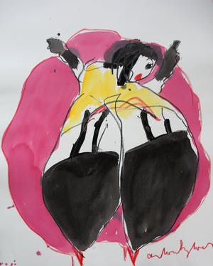 Anton Heyboer - Aquarel: Danseres kopen? Bied vanaf 250!