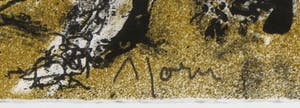 Asger Jorn - Litho uit Die Geschichte vom teuren Brot - Ingelijst kopen? Bied vanaf 1!