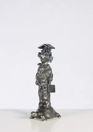 Nicolas Dings - Bronzen beeld, Mobile home kopen? Bied vanaf 100!