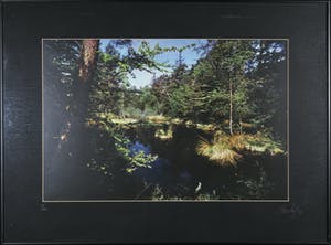 Paul Huf - Foto, Uitzicht op watertje - Ingelijst kopen? Bied vanaf 1!