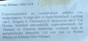 Hugo Metsers - Abstract bosgezicht . kopen? Bied vanaf 345!