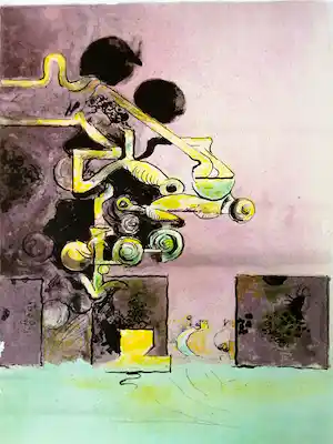 Graham Sutherland - Homage to Redfern Catalogues - Lithografie verkauft für € 35!