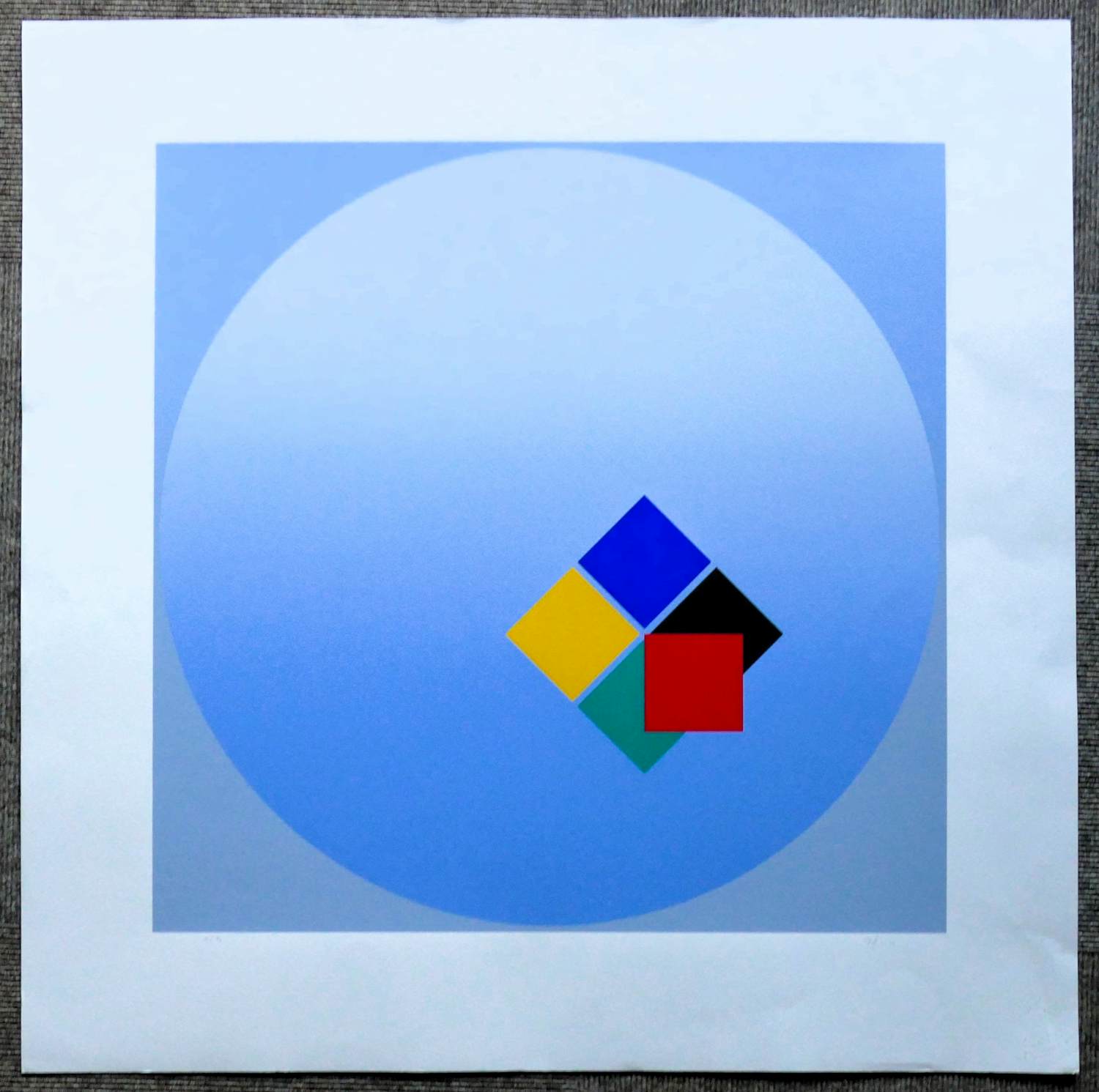 Friedrich Geiler - Abstract Geometrische Compositie kopen? Bied vanaf 95!