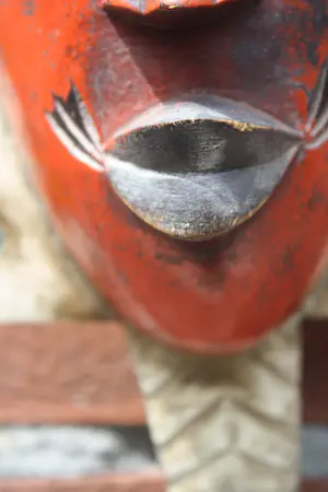 Niet of onleesbaar gesigneerd - Prachtig Afrikaans Gouro Gu Zaouli Masker (20e eeuw) kopen? Bied vanaf 1!