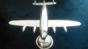 Curiosa - Super groot aluminium vliegtuig - Lockheed Constellation kopen? Bied vanaf 75!