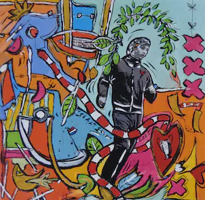 Corneille - JOHAN CRUIJFF / KIST MET 5 KLEURZEEFDRUKKEN / VERZAMELOBJECT / € 2.195 kopen? Bied vanaf 295!