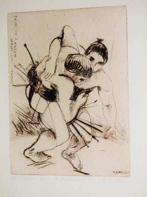 Frits van Eeden - Grafiek - Sumoworstelaars kopen? Bied vanaf 60!