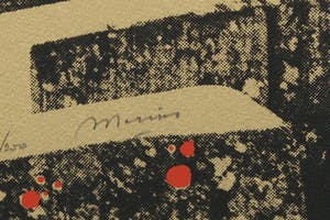 Marius van Beek - Zeefdruk uit de serie Poort van de Zon, Het bloed der Inca's kopen? Bied vanaf 1!