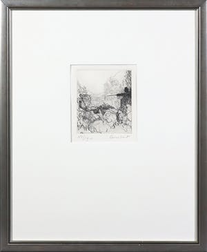 Constant - Ets en aquatint, Opstand - Ingelijst kopen? Bied vanaf 300!