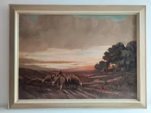 Gerrit Koppenol - Avondrood over de Heide kopen? Bied vanaf 100!
