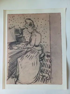 Vincent van Gogh - Acht tekeningen kopen? Bied vanaf 50!