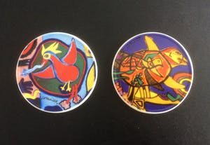 Corneille - Serie van zes onderzetters. kopen? Bied vanaf 32!