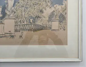 Charles Eyck - Park Parijs. Drukgesigneerd. kopen? Bied vanaf 39!