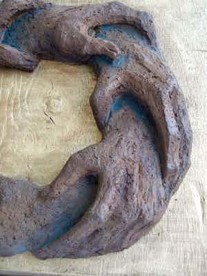 Klaas Pijlman - Handen ineen - Cirkel van eenheid, oneindigheid en vrijheid verkocht voor € 139!