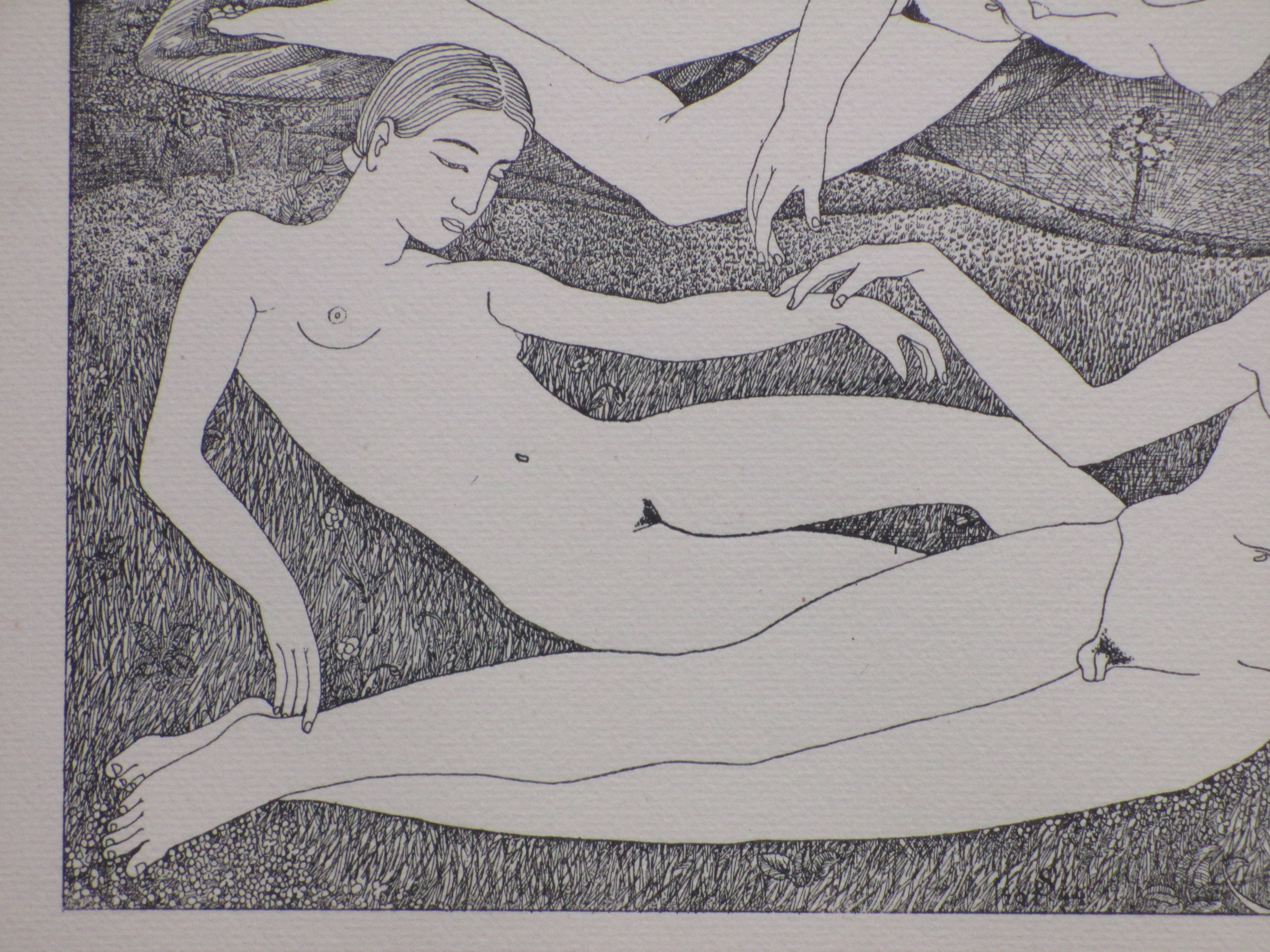 Hendrik Johannes Slijper - Erotische voorstelling - Litho kopen? Bied vanaf 45!