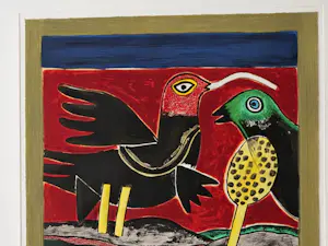 Corneille - Oiseaux en fete I - Venus - Gesigneerd - 2001 kopen? Bied vanaf 620!