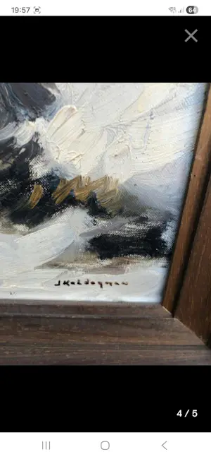 Jan Kelderman - Wintergezicht kopen? Bied vanaf 130!