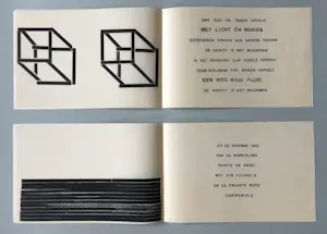 Carel Visser - ‘Heen en weer’ - 12 houtsneden en 12 gedichten van Aletta A. Samuels - 1970. kopen? Bied vanaf 425!