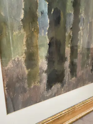 Elof Risebey - Boslandschap kopen? Bied vanaf 70!