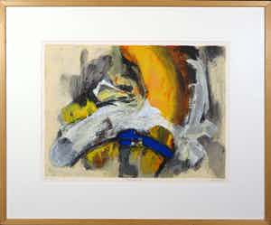 Hans Vanhorck - Litho, Perception - Ingelijst verkocht voor € 35!