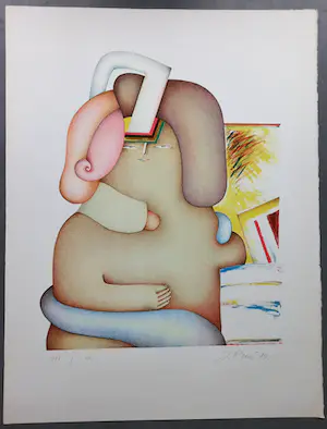 Jörg Remé - gesigneerde litho kopen? Bied vanaf 55!