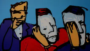 Herman Brood - Zeefdruk: Horen, zien en zwijgen kaufen? Bieten Sie von 775!