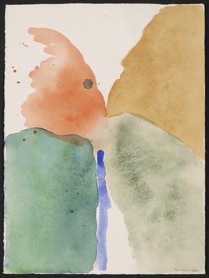 Jef Diederen - Aquarel, Zonder titel kopen? Bied vanaf 150!