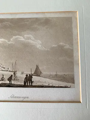 Samuel Ireland - Strandgezicht naar een tekening uit 1789. kopen? Bied vanaf 10!