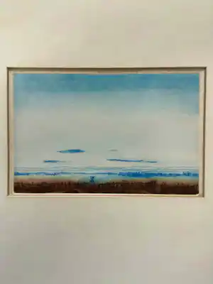 Ronald J. Schuurman - “Oostvaardersplassen ll”. verkauft für € 35!