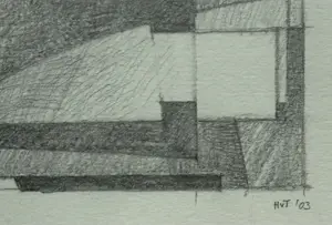 Henk van Trigt - acrylverf op doek | 'Compositie zonder titel' | 2003 kopen? Bied vanaf 900!