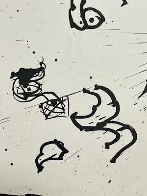 Buy Pierre Alechinsky - Abstracte compositie? Bid from 850!