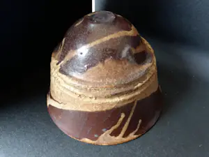 Sonja Landweer - Schaal, kom. 14,5 cm hoog. Uitlopend naar boven. kopen? Bied vanaf 50!