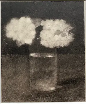 Jan Mankes - Heliogravure " Glas met appelbloesem " kopen? Bied vanaf 95!