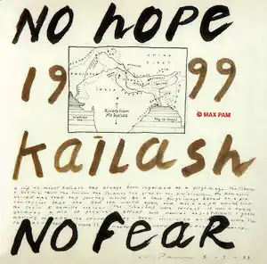 Max Pam - Gesigneerd boek - No hope No fear 1999 Kailash vendu pour 50€ !