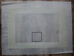 Cees Andriessen - Zeefdruk op transparant papier: "lijn en vlak" - 1977 kopen? Bied vanaf 45!