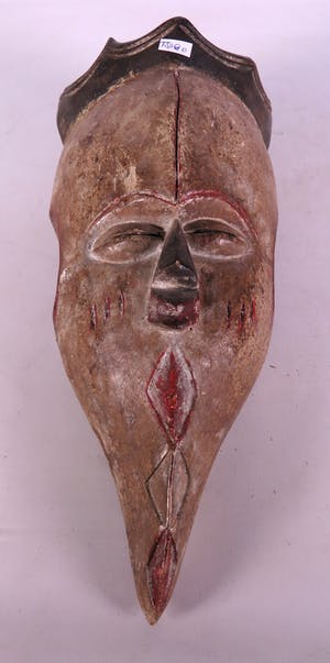 Tsogho - Initiatie masker van de Tsogho stam kopen? Bied vanaf 10!