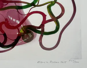 Maria Roosen - handgesigneerde piëzografie | 'Zonder titel' | 2015 kopen? Bied vanaf 100!