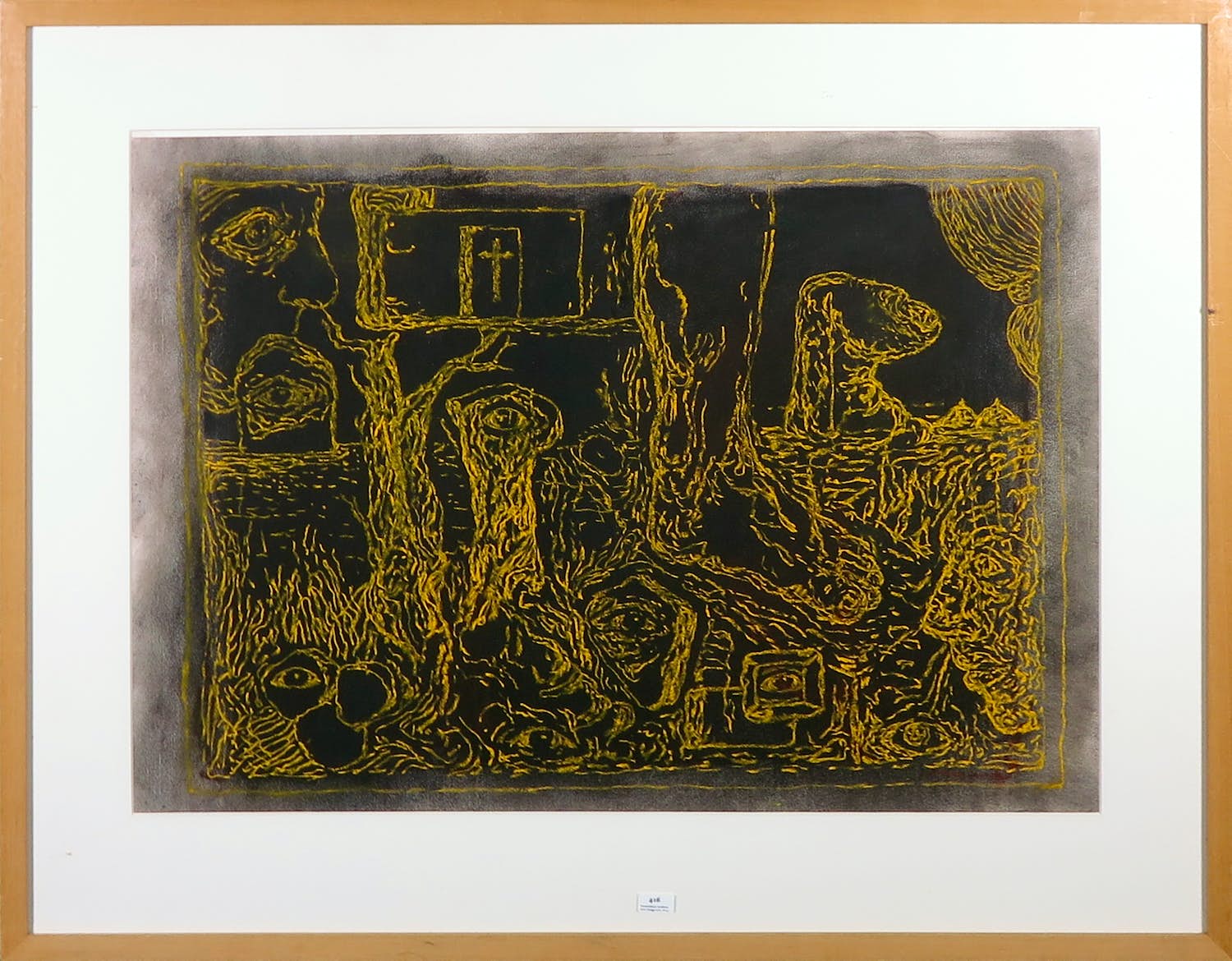 Vittorio Roerade - Pastel, Landschap van welbehagen - Ingelijst kopen? Bied vanaf 120!