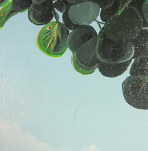 Jorge José Luis Joanicot - Olieverf op doek, Playa Puerto Escandido- Ingelijst (Groot) kopen? Bied vanaf 200!