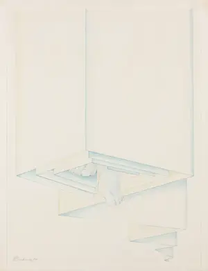 Harry Buckinx - Aquarel, Springvoet - Ingelijst kopen? Bied vanaf 1!