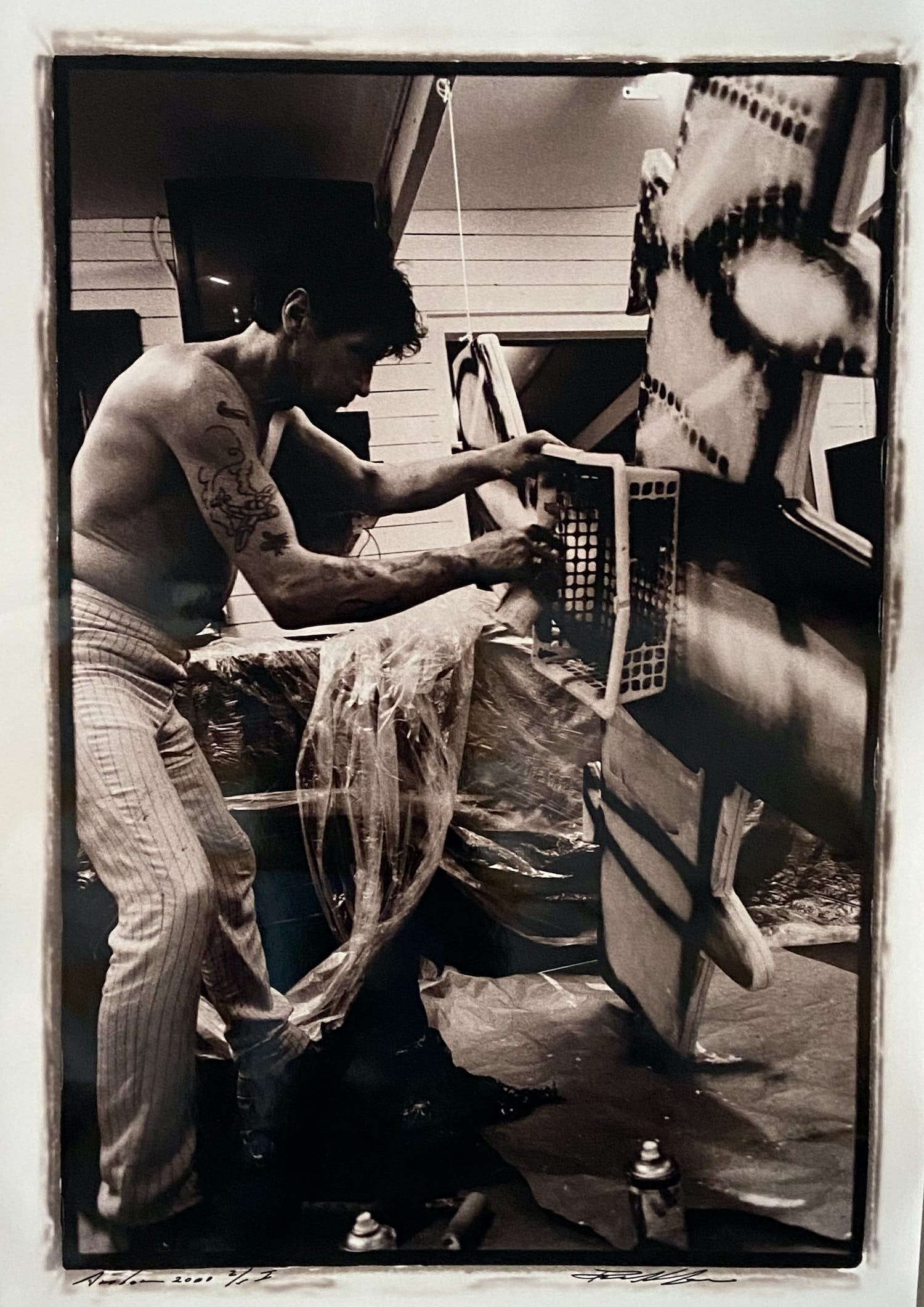Paul Blanca - - Laatste werksessie Herman Brood, 2000. kopen? Bied vanaf 500!