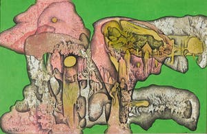 John Piket - Gemende techniek op papier, Dorp in het achterland kopen? Bied vanaf 1!