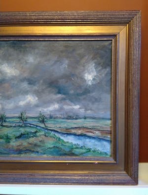 Pie Wilhelmus - (1926-2003) - Landschap kopen? Bied vanaf 50!