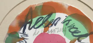 Jurjen de Haan - aquarel - 1e zin gedicht J.C. Bloem - rond in ronde lijst kopen? Bied vanaf 80!