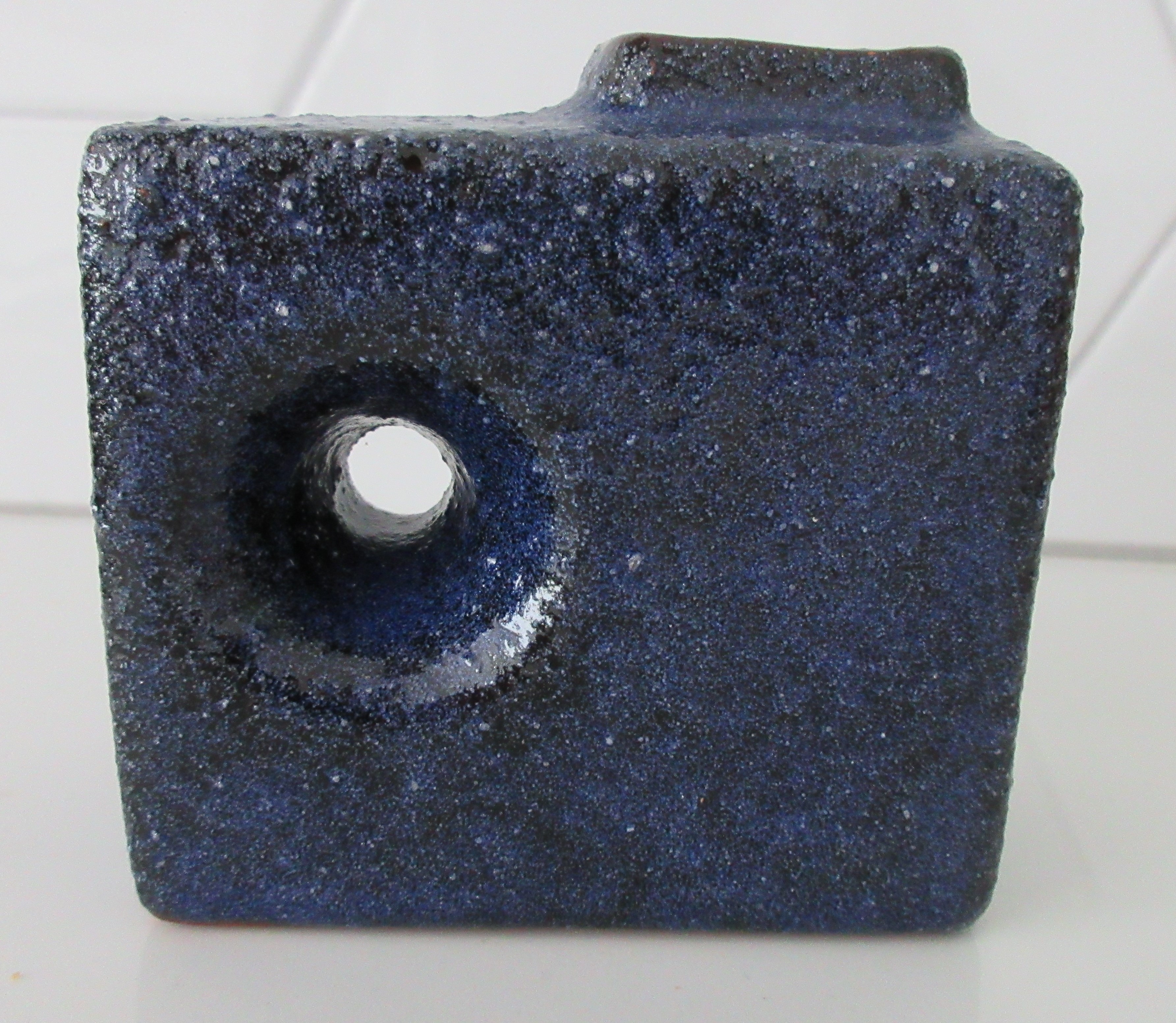 Afina Rijnsburg - Blauw Schoorsteen vaasje kopen? Bied vanaf 14!