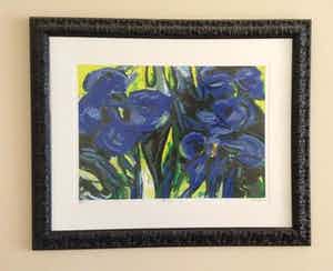 Piet Snoeren - Les Iris verkocht voor € 100!